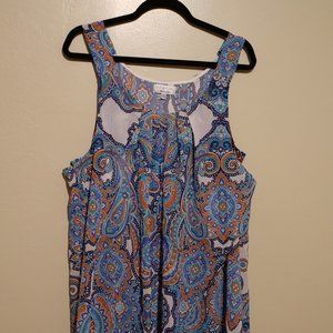 Sleeveless Signature Dress by Robbie Bee Size 14